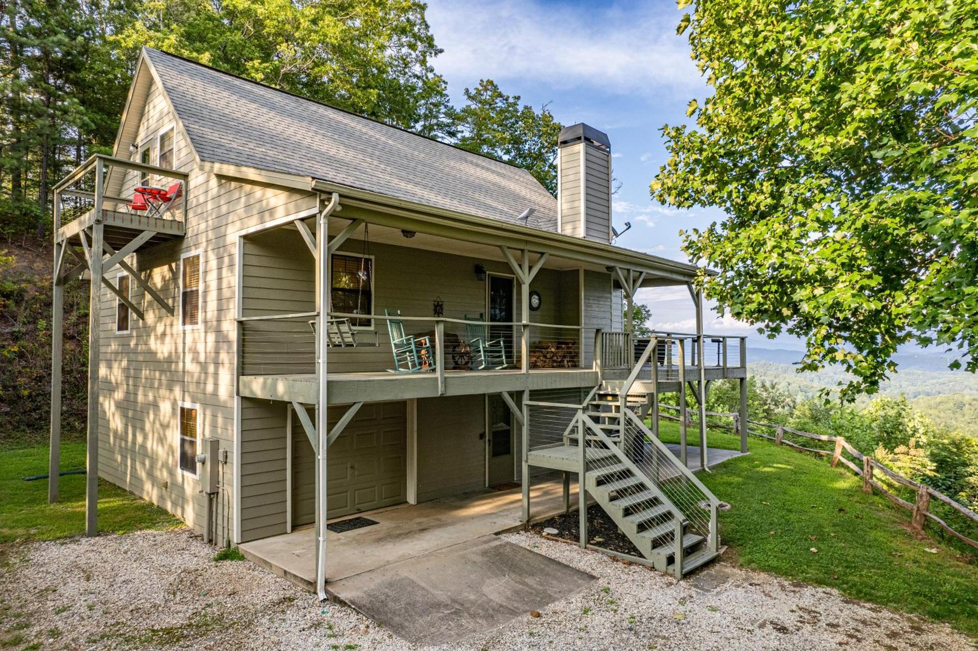 Stunning Mtn. Views! 4Br With All The Amenities! - Vista Vibes- Bryson City Exterior photo